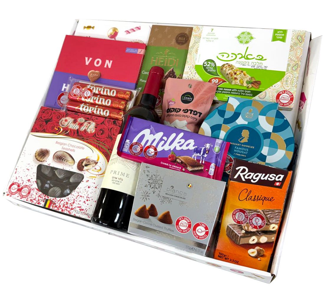 חבילת שי קלאסוש — מארז פרימיום לפסח עם יין 269 שקלים